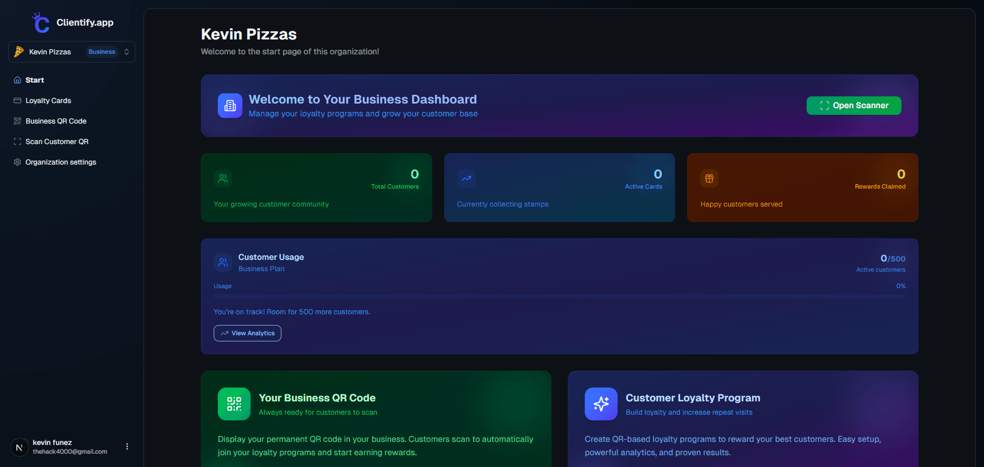 Our application
