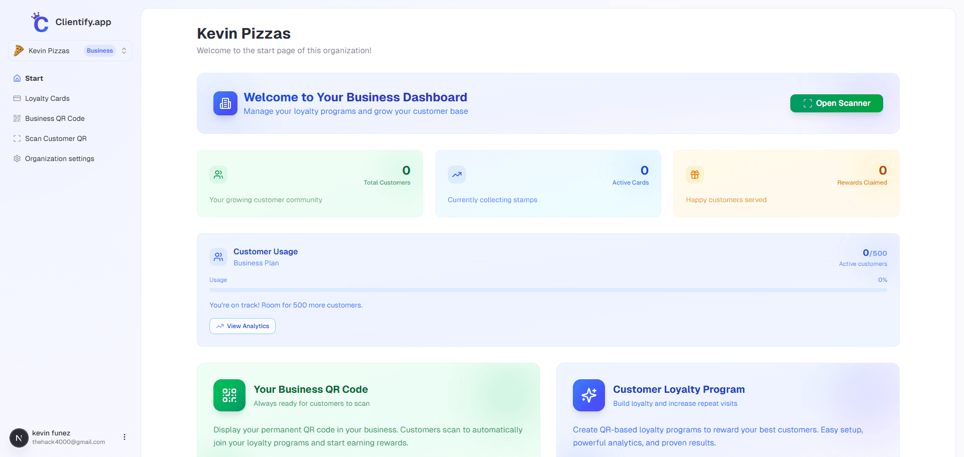 Our application